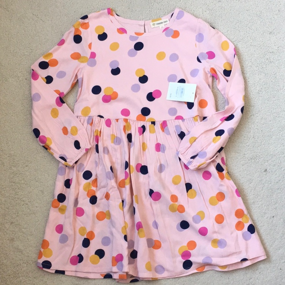 Girls Tucker+Tate Polka Dot Dress NWT 6